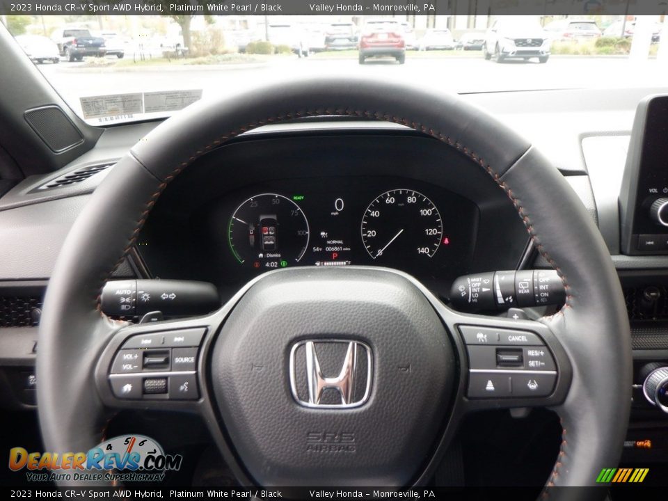 2023 Honda CR-V Sport AWD Hybrid Steering Wheel Photo #21