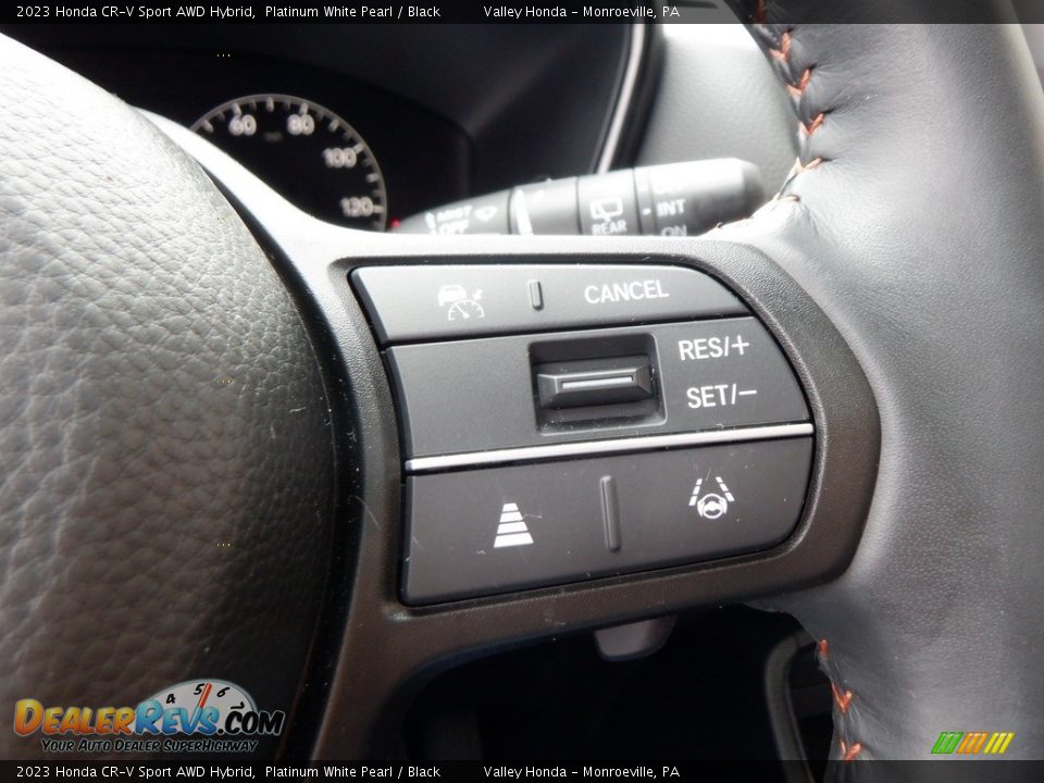 2023 Honda CR-V Sport AWD Hybrid Steering Wheel Photo #23