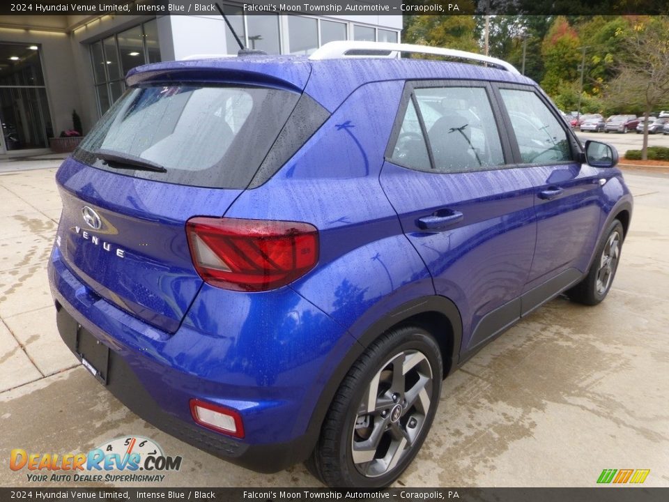 2024 Hyundai Venue Limited Intense Blue / Black Photo #2