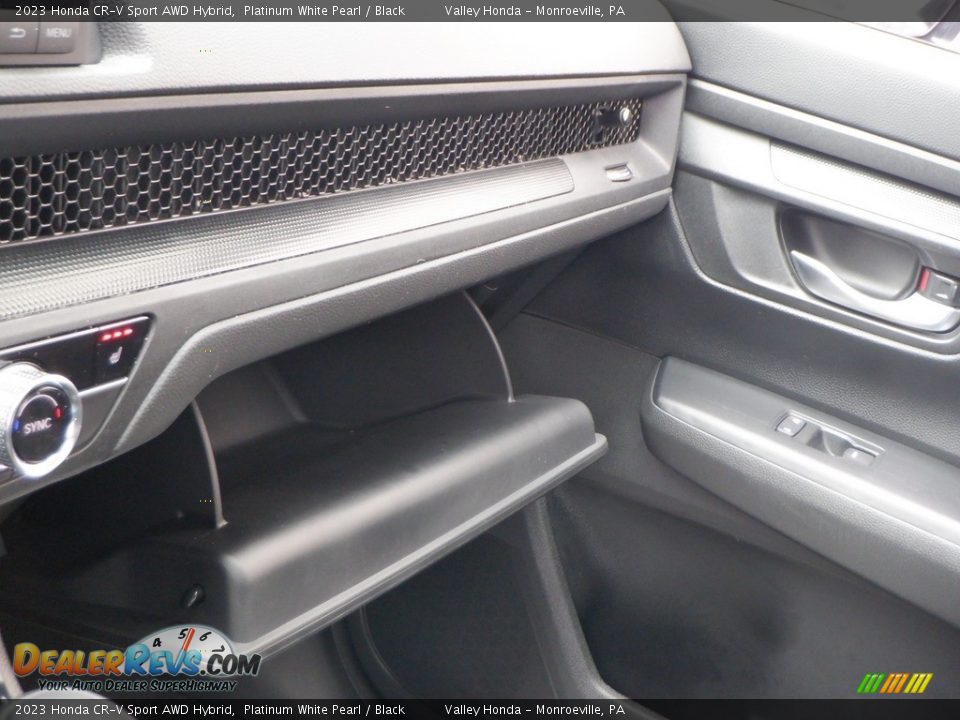 2023 Honda CR-V Sport AWD Hybrid Platinum White Pearl / Black Photo #24
