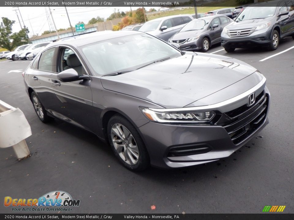 2020 Honda Accord LX Sedan Modern Steel Metallic / Gray Photo #3