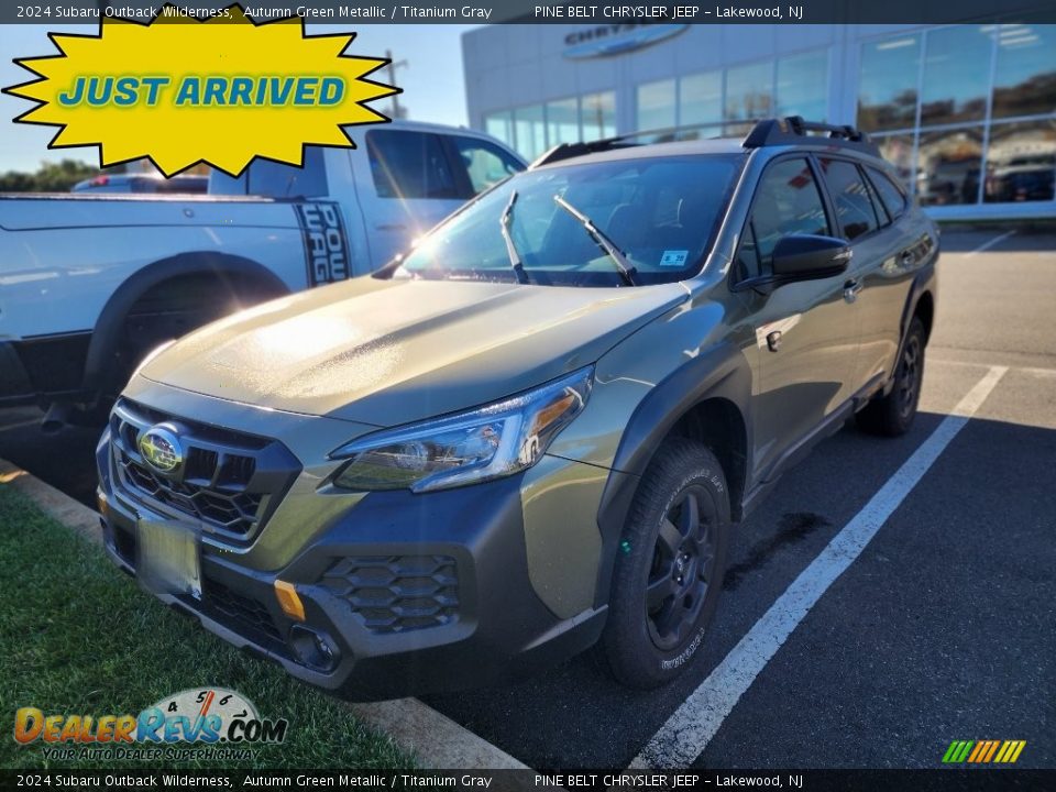 2024 Subaru Outback Wilderness Autumn Green Metallic / Titanium Gray Photo #1