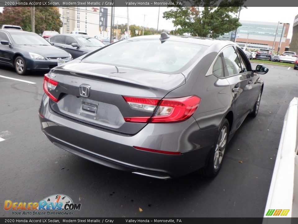 2020 Honda Accord LX Sedan Modern Steel Metallic / Gray Photo #5