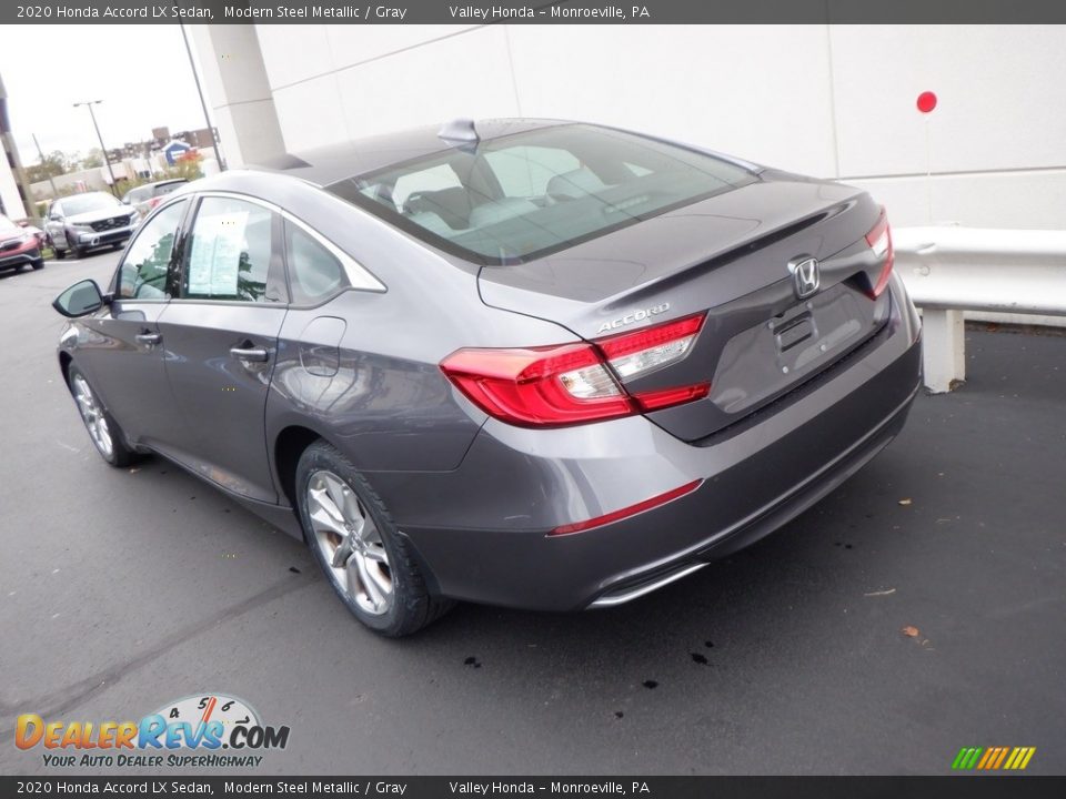 2020 Honda Accord LX Sedan Modern Steel Metallic / Gray Photo #7