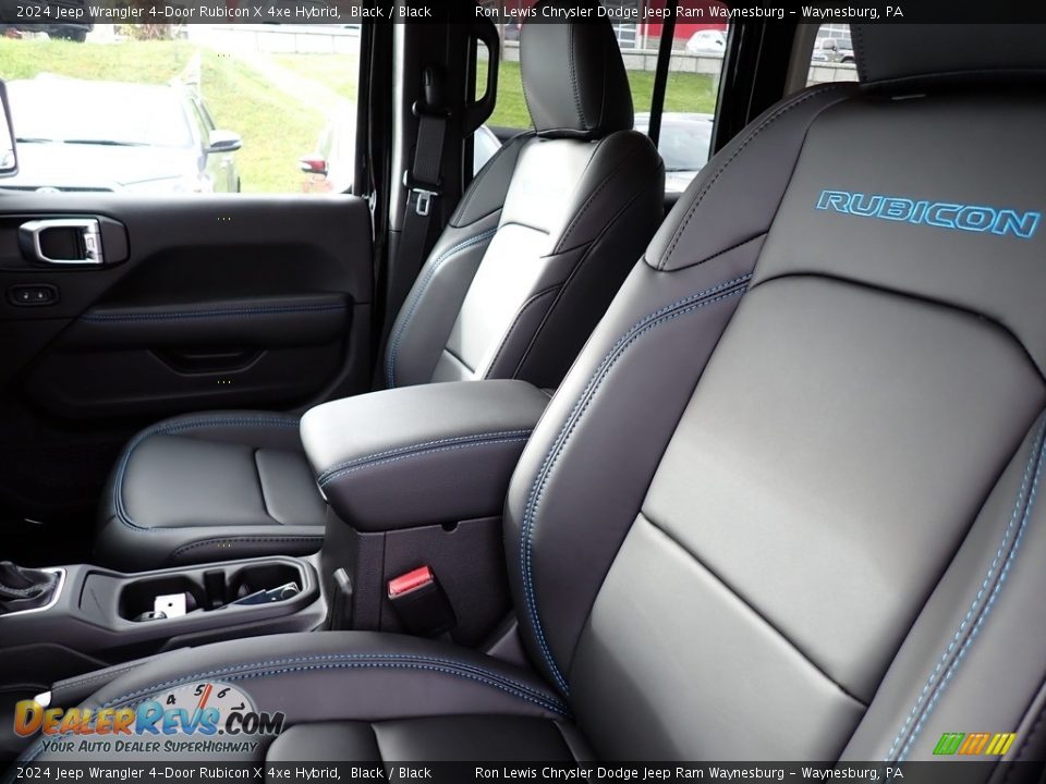 Front Seat of 2024 Jeep Wrangler 4-Door Rubicon X 4xe Hybrid Photo #11