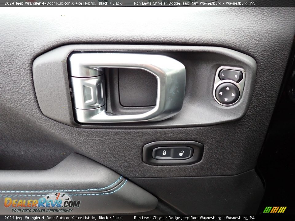 Door Panel of 2024 Jeep Wrangler 4-Door Rubicon X 4xe Hybrid Photo #14