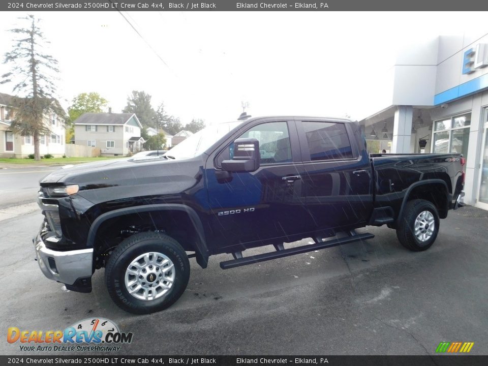 2024 Chevrolet Silverado 2500HD LT Crew Cab 4x4 Black / Jet Black Photo #1