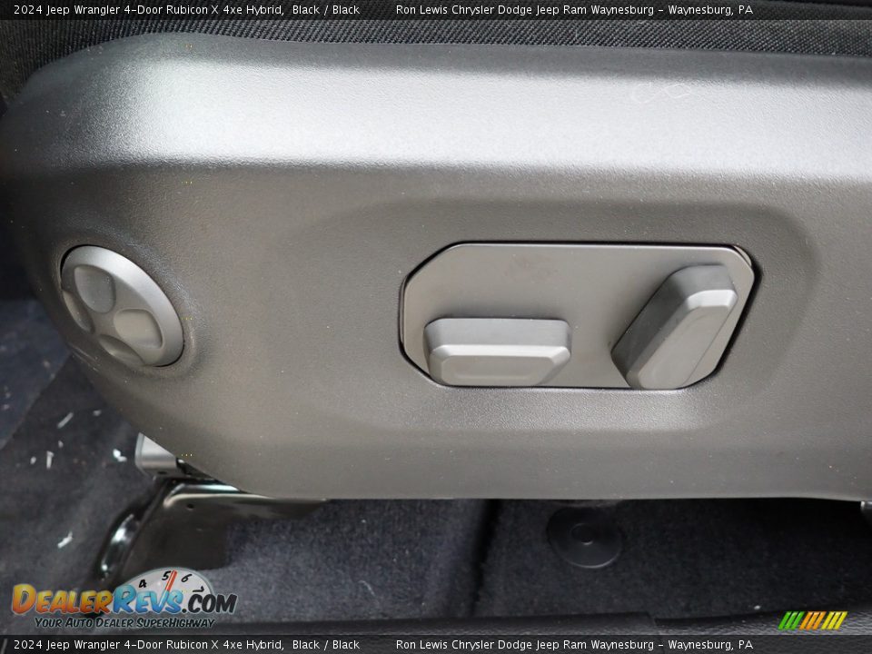 Front Seat of 2024 Jeep Wrangler 4-Door Rubicon X 4xe Hybrid Photo #16