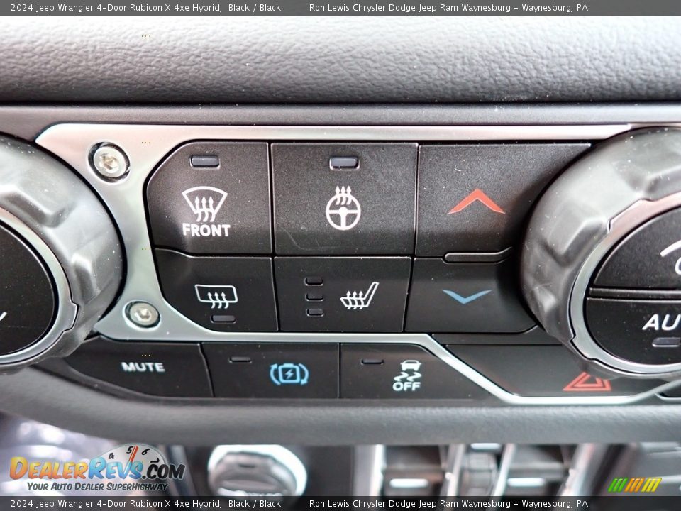 Controls of 2024 Jeep Wrangler 4-Door Rubicon X 4xe Hybrid Photo #17