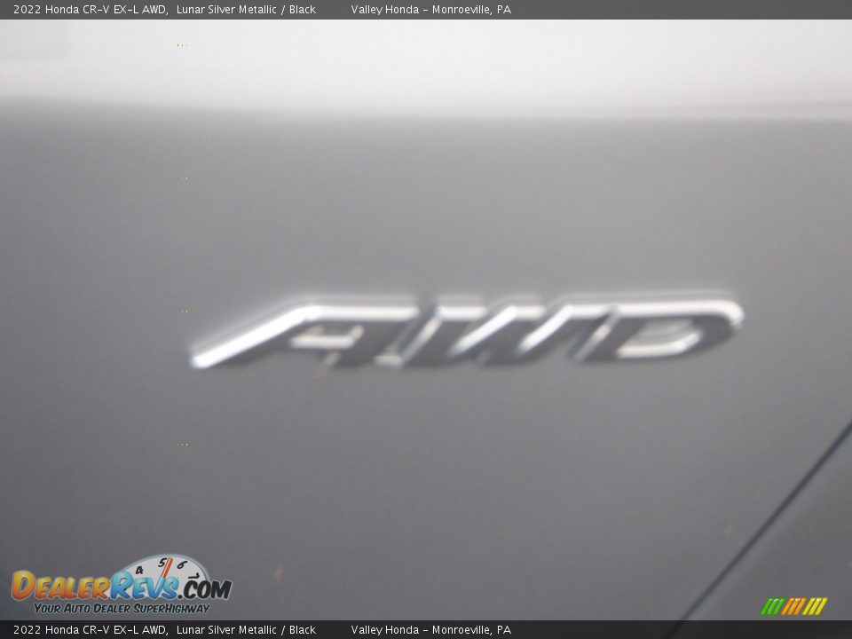 2022 Honda CR-V EX-L AWD Lunar Silver Metallic / Black Photo #8