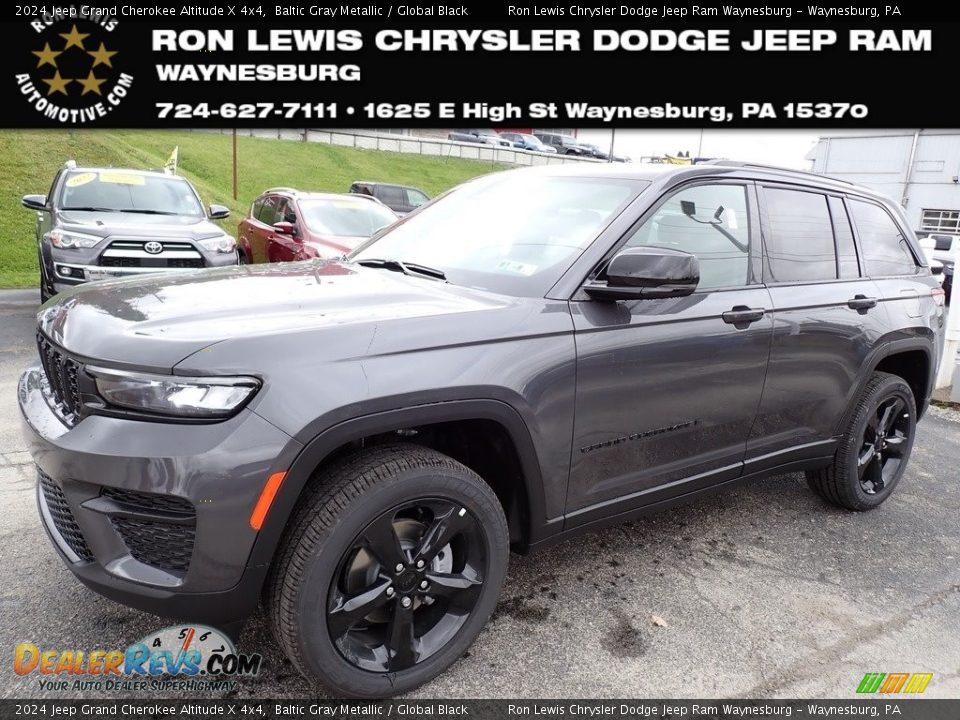 2024 Jeep Grand Cherokee Altitude X 4x4 Baltic Gray Metallic / Global Black Photo #1