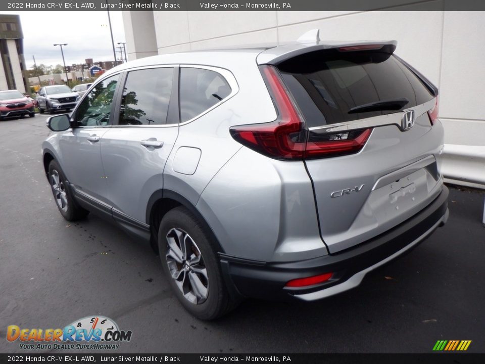 Lunar Silver Metallic 2022 Honda CR-V EX-L AWD Photo #9