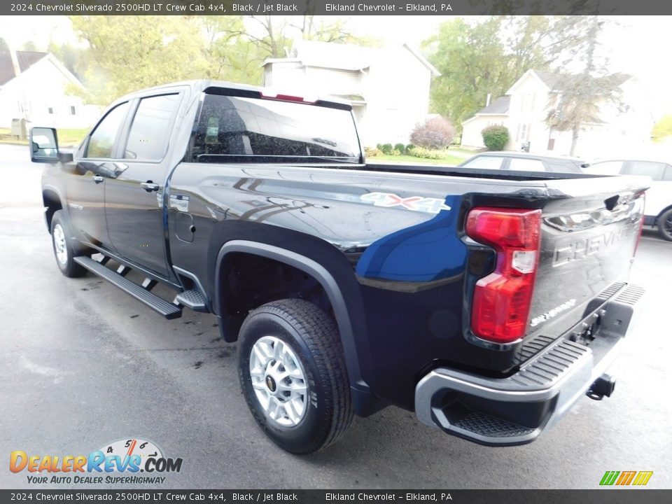 2024 Chevrolet Silverado 2500HD LT Crew Cab 4x4 Black / Jet Black Photo #10