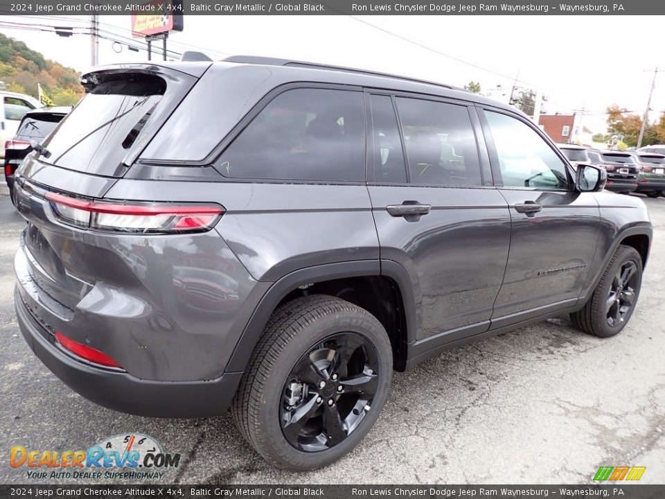 2024 Jeep Grand Cherokee Altitude X 4x4 Baltic Gray Metallic / Global Black Photo #6