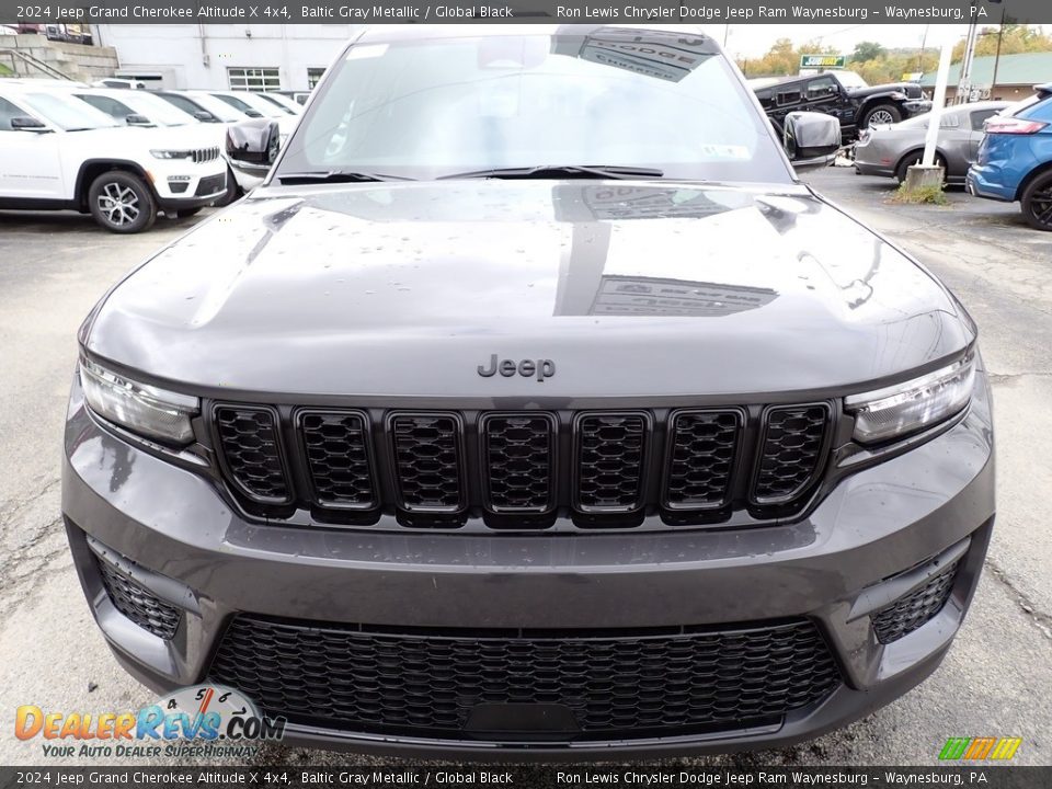 2024 Jeep Grand Cherokee Altitude X 4x4 Baltic Gray Metallic / Global Black Photo #9