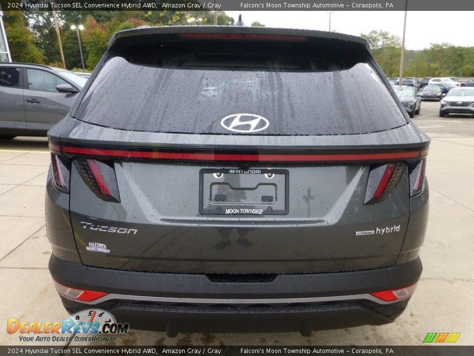 2024 Hyundai Tucson SEL Convenience Hybrid AWD Amazon Gray / Gray Photo #3