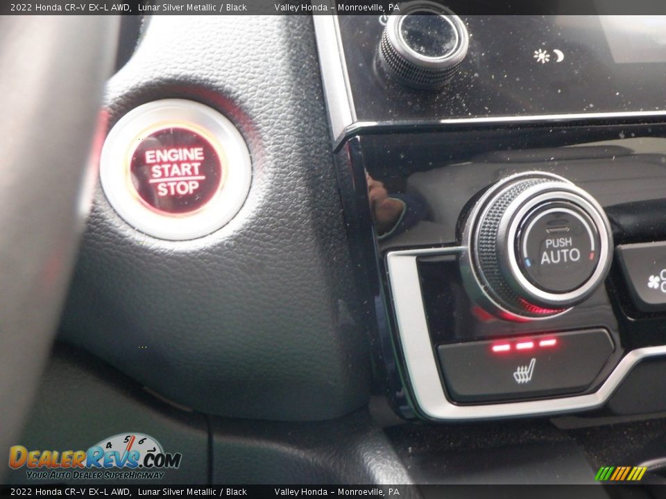 2022 Honda CR-V EX-L AWD Lunar Silver Metallic / Black Photo #19