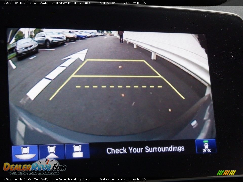2022 Honda CR-V EX-L AWD Lunar Silver Metallic / Black Photo #22