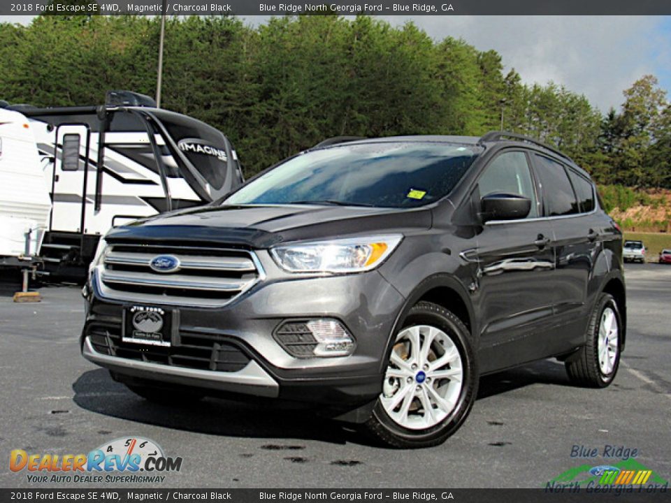 2018 Ford Escape SE 4WD Magnetic / Charcoal Black Photo #1