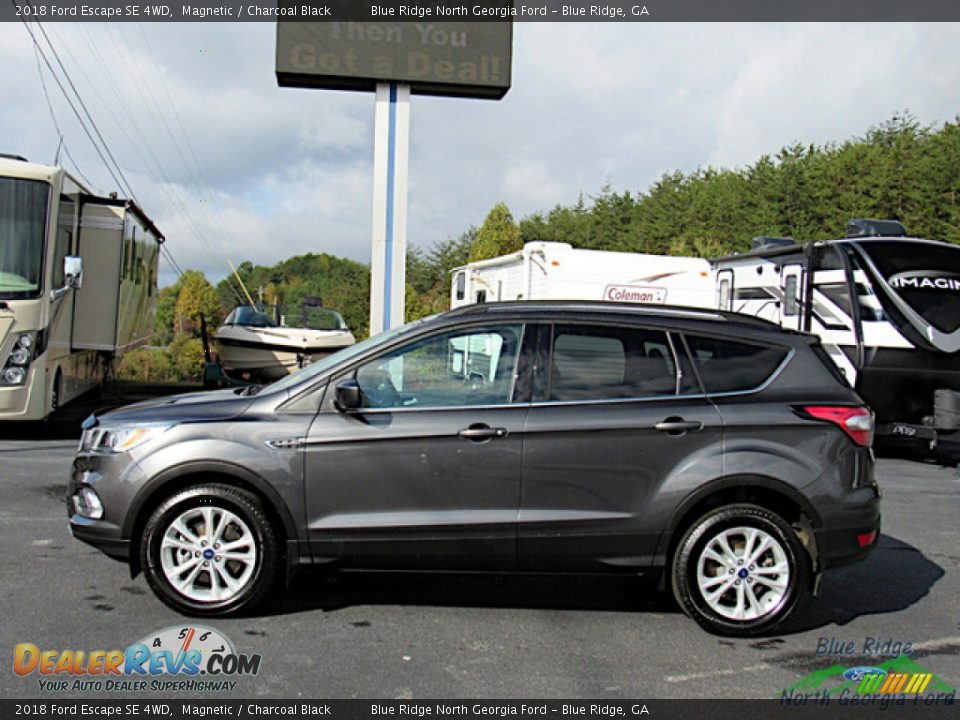 2018 Ford Escape SE 4WD Magnetic / Charcoal Black Photo #2