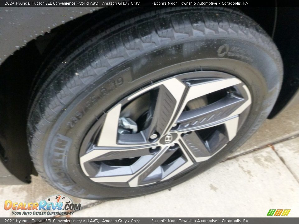 2024 Hyundai Tucson SEL Convenience Hybrid AWD Amazon Gray / Gray Photo #10