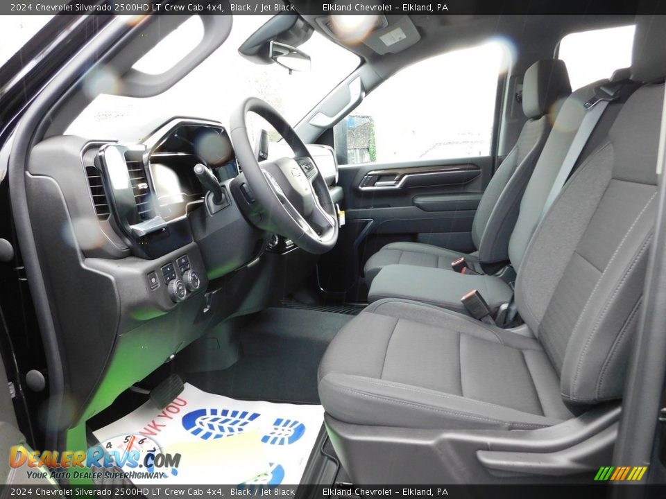 Front Seat of 2024 Chevrolet Silverado 2500HD LT Crew Cab 4x4 Photo #22