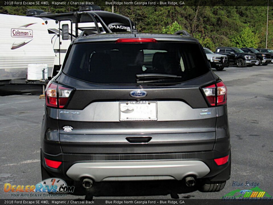 2018 Ford Escape SE 4WD Magnetic / Charcoal Black Photo #5