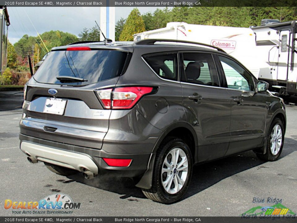 2018 Ford Escape SE 4WD Magnetic / Charcoal Black Photo #6