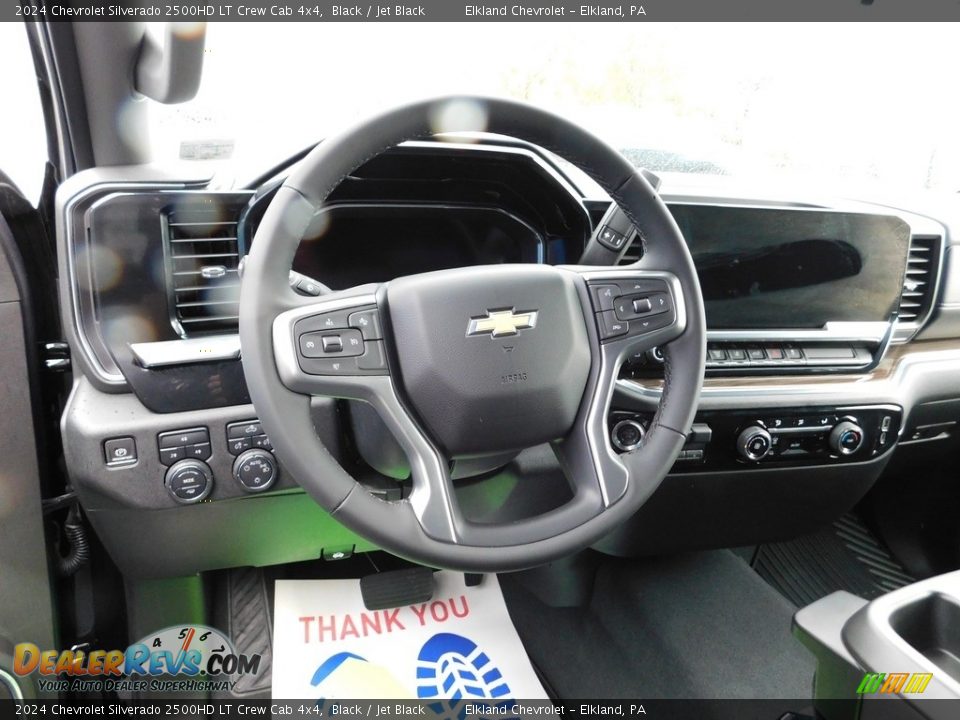 2024 Chevrolet Silverado 2500HD LT Crew Cab 4x4 Steering Wheel Photo #24
