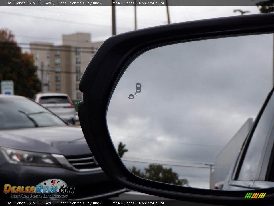 2022 Honda CR-V EX-L AWD Lunar Silver Metallic / Black Photo #28