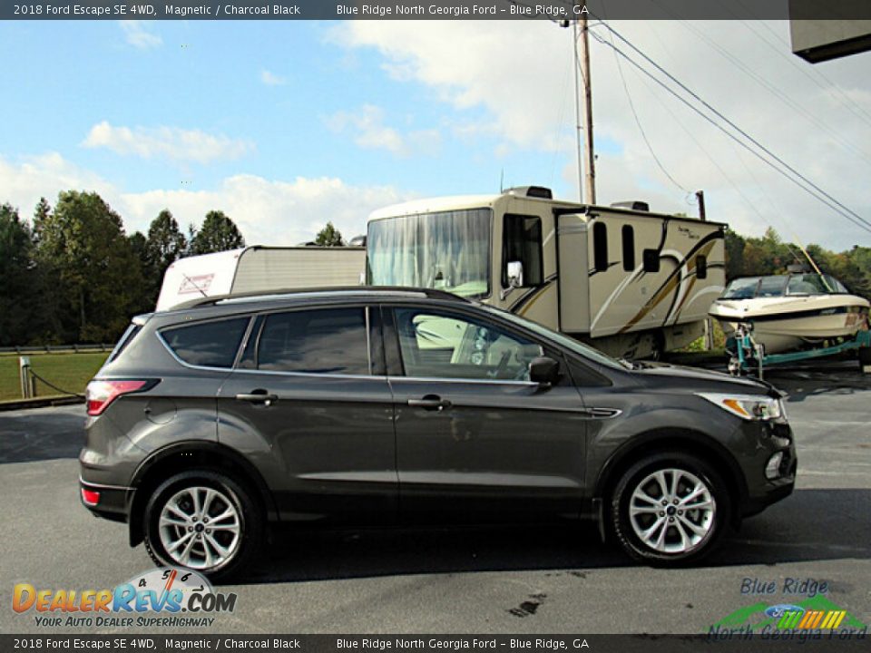 2018 Ford Escape SE 4WD Magnetic / Charcoal Black Photo #7