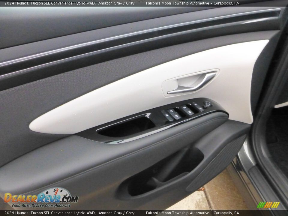 2024 Hyundai Tucson SEL Convenience Hybrid AWD Amazon Gray / Gray Photo #14