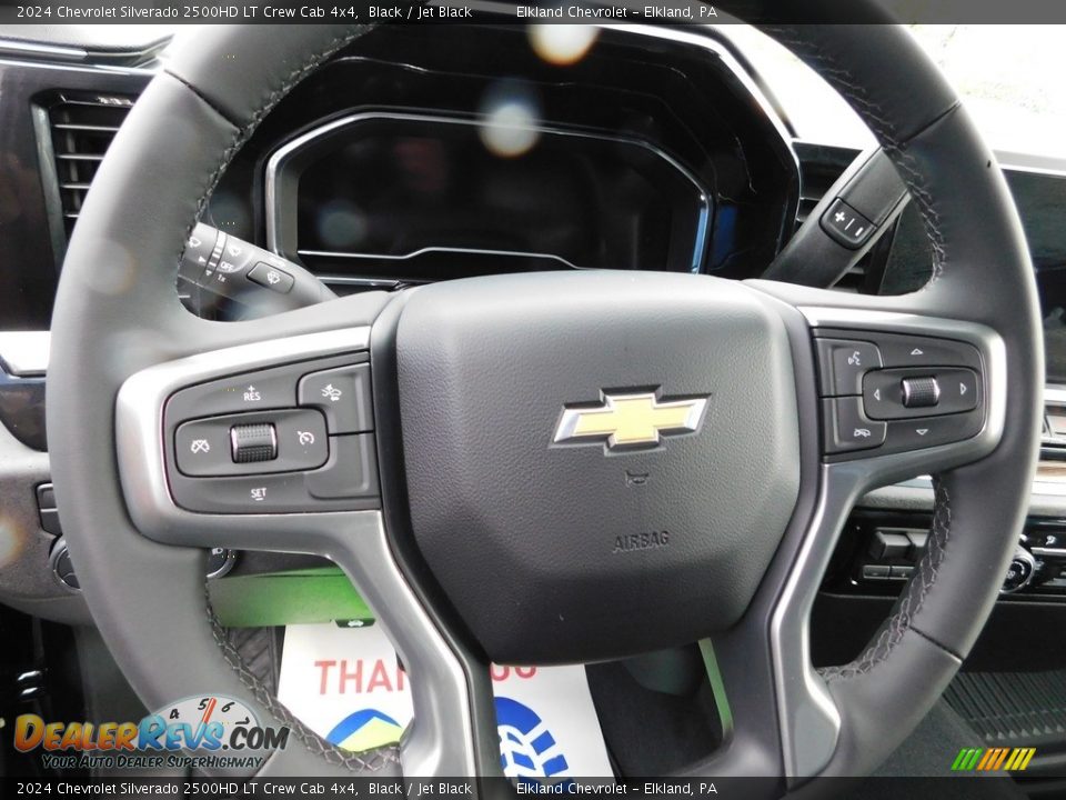 2024 Chevrolet Silverado 2500HD LT Crew Cab 4x4 Steering Wheel Photo #25