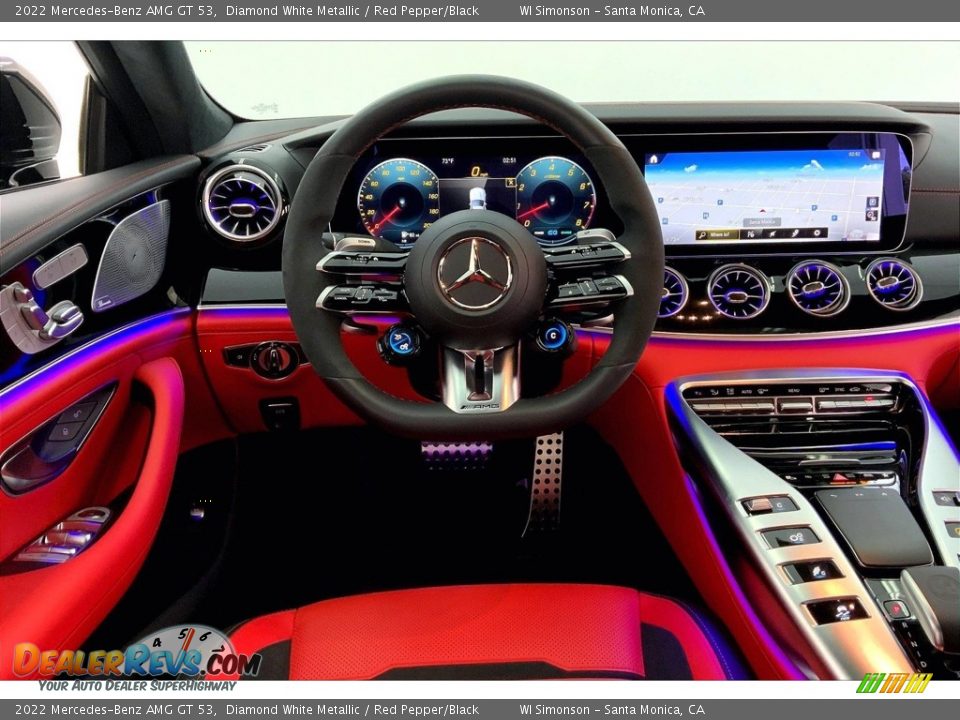 Dashboard of 2022 Mercedes-Benz AMG GT 53 Photo #4