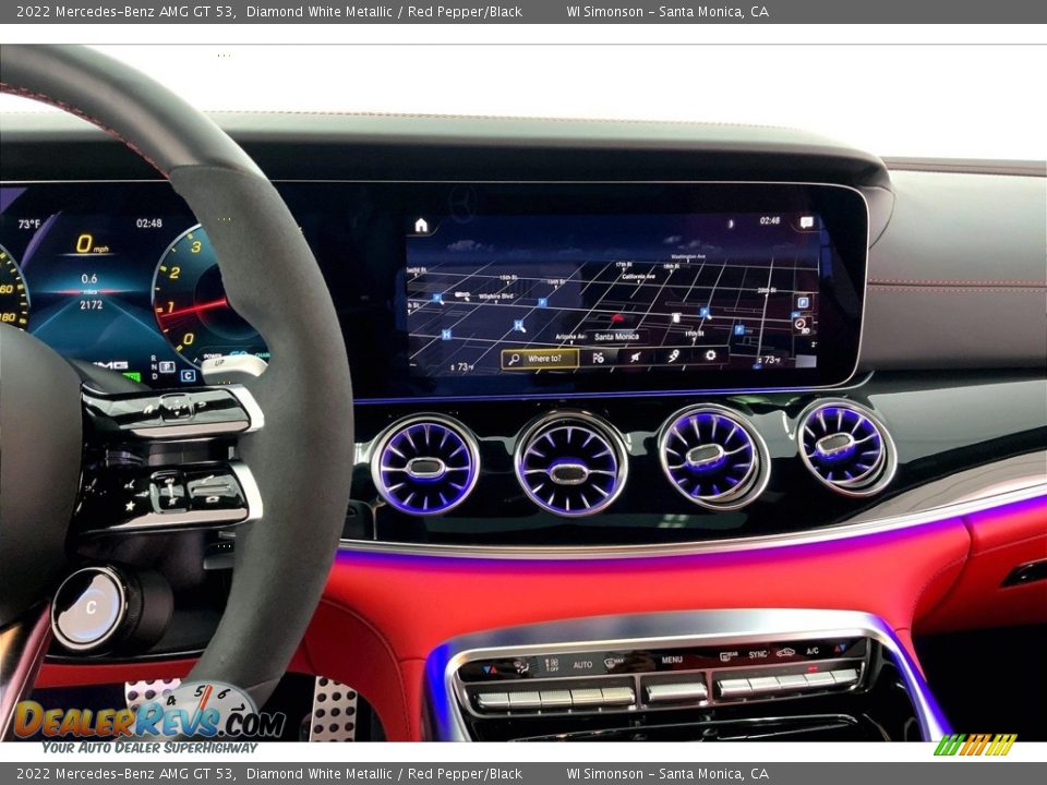 Navigation of 2022 Mercedes-Benz AMG GT 53 Photo #5