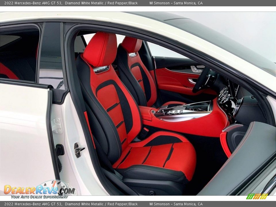 Red Pepper/Black Interior - 2022 Mercedes-Benz AMG GT 53 Photo #6