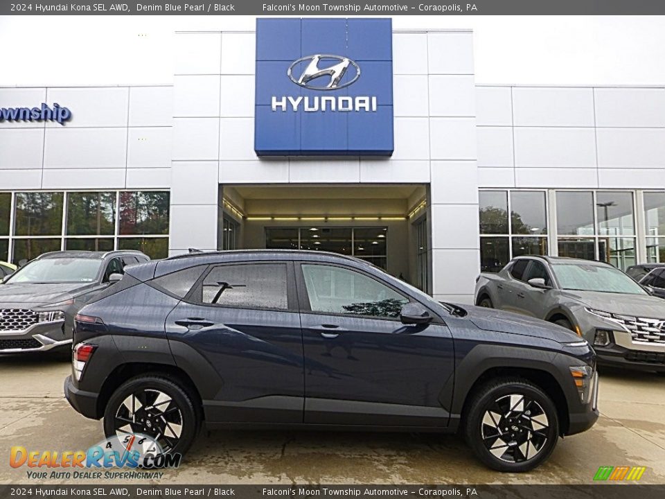 Denim Blue Pearl 2024 Hyundai Kona SEL AWD Photo #1