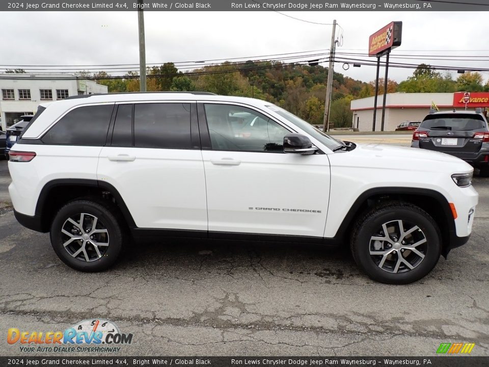 Bright White 2024 Jeep Grand Cherokee Limited 4x4 Photo #7