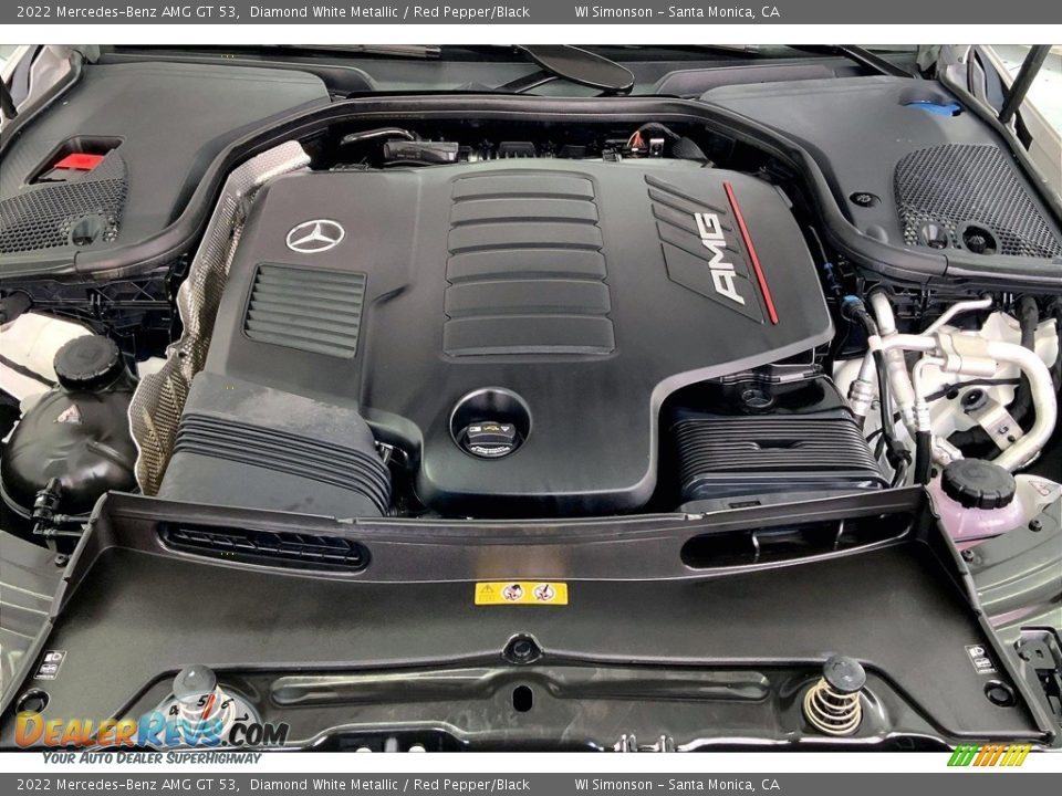 2022 Mercedes-Benz AMG GT 53 3.0 Liter AMG Twin-Scroll Turbocharged DOHC 24-Valve VVT Inline 6 Cylinder Engine Photo #9