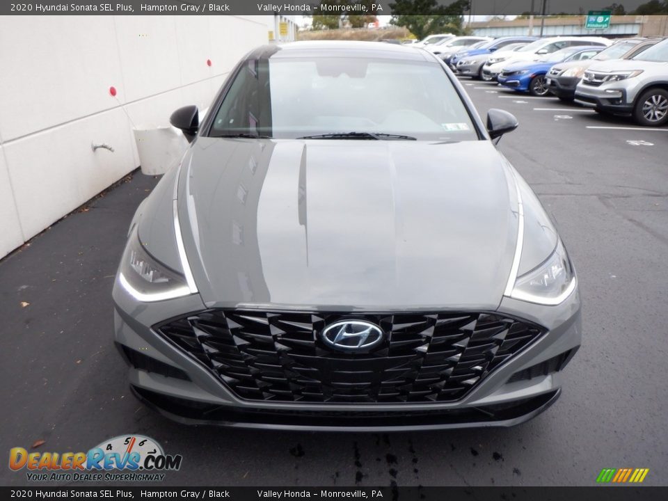 2020 Hyundai Sonata SEL Plus Hampton Gray / Black Photo #3