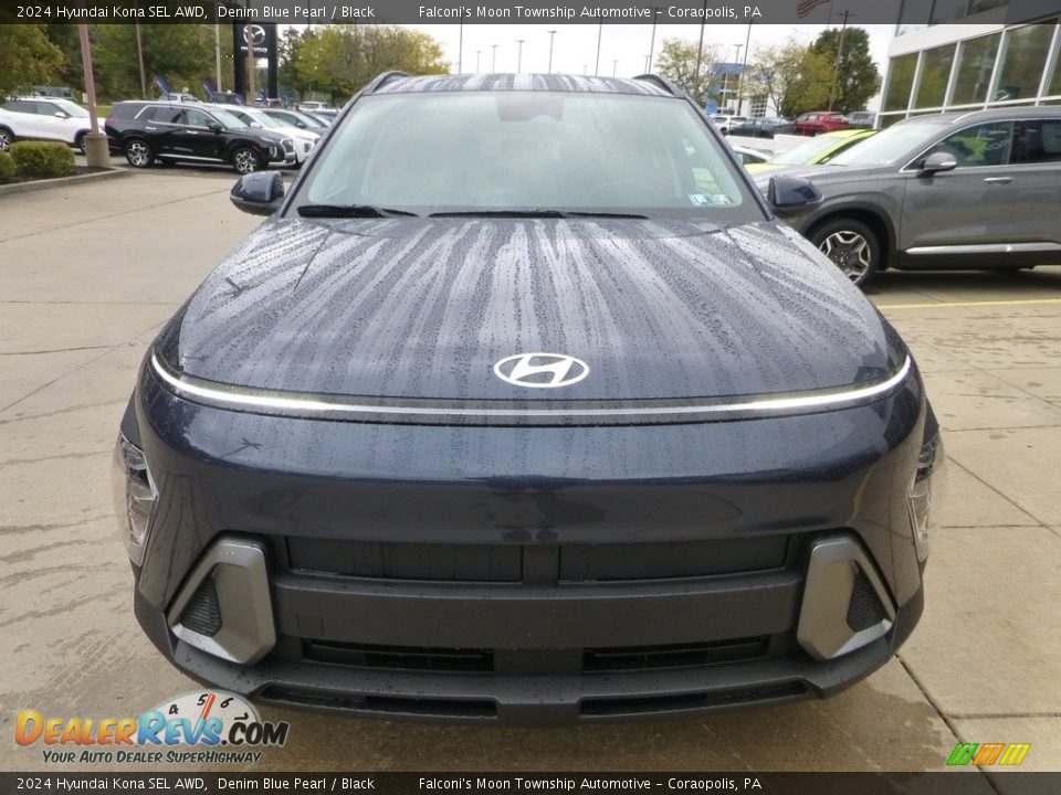 Denim Blue Pearl 2024 Hyundai Kona SEL AWD Photo #8