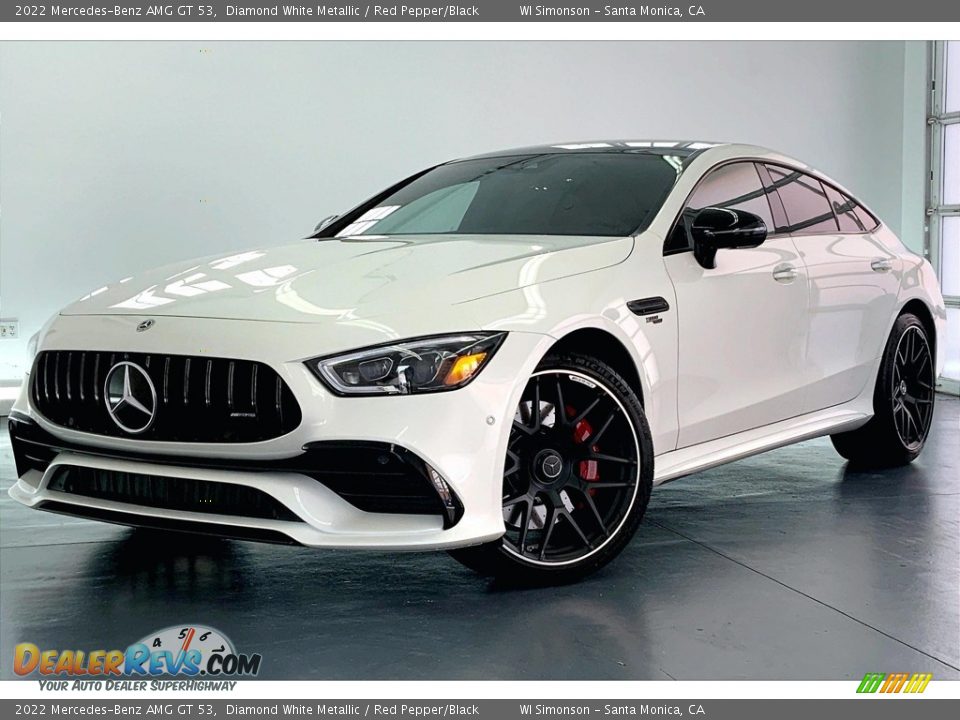 Diamond White Metallic 2022 Mercedes-Benz AMG GT 53 Photo #12