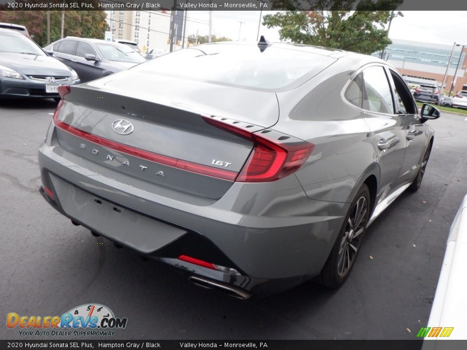 2020 Hyundai Sonata SEL Plus Hampton Gray / Black Photo #5