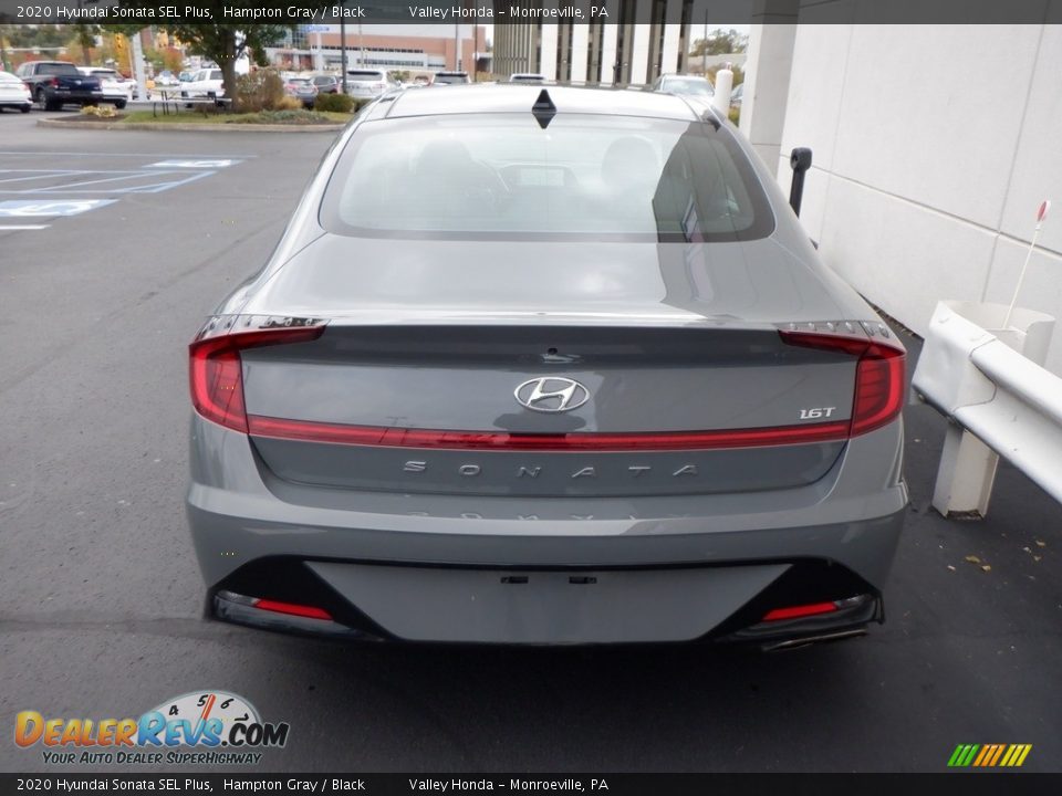 2020 Hyundai Sonata SEL Plus Hampton Gray / Black Photo #6