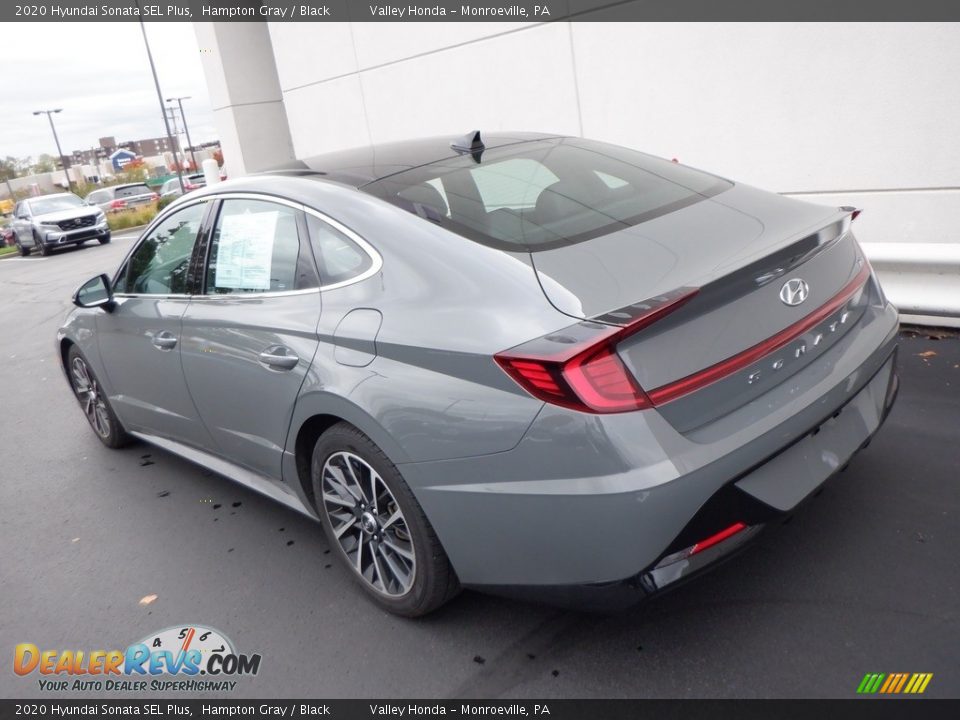 2020 Hyundai Sonata SEL Plus Hampton Gray / Black Photo #7