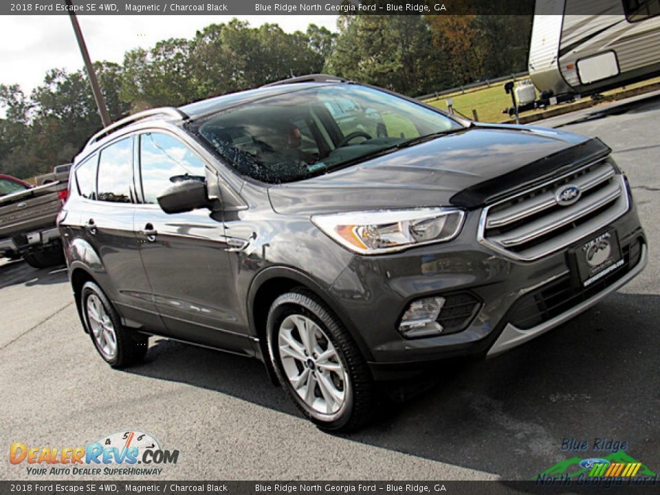 2018 Ford Escape SE 4WD Magnetic / Charcoal Black Photo #25