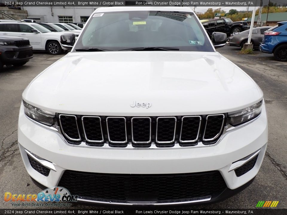 Bright White 2024 Jeep Grand Cherokee Limited 4x4 Photo #9