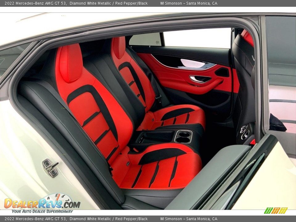 Rear Seat of 2022 Mercedes-Benz AMG GT 53 Photo #19