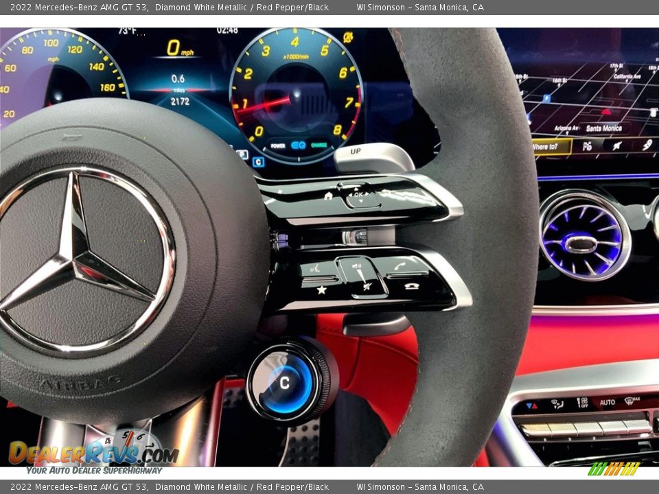 2022 Mercedes-Benz AMG GT 53 Steering Wheel Photo #22