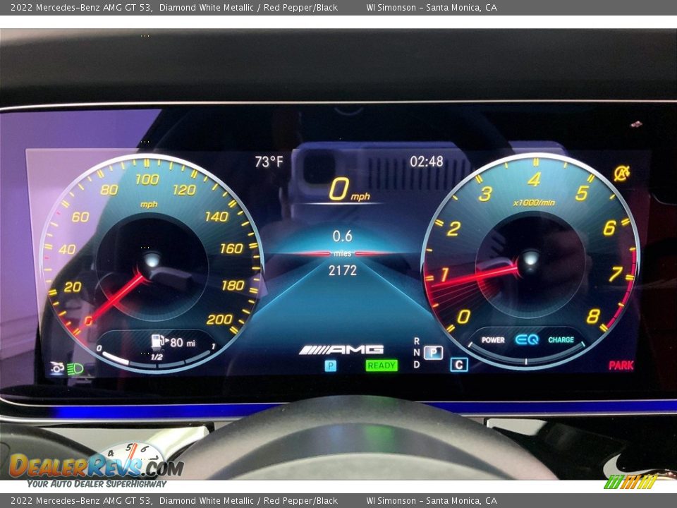 2022 Mercedes-Benz AMG GT 53 Gauges Photo #23